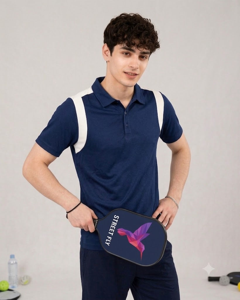 Navy blue polo