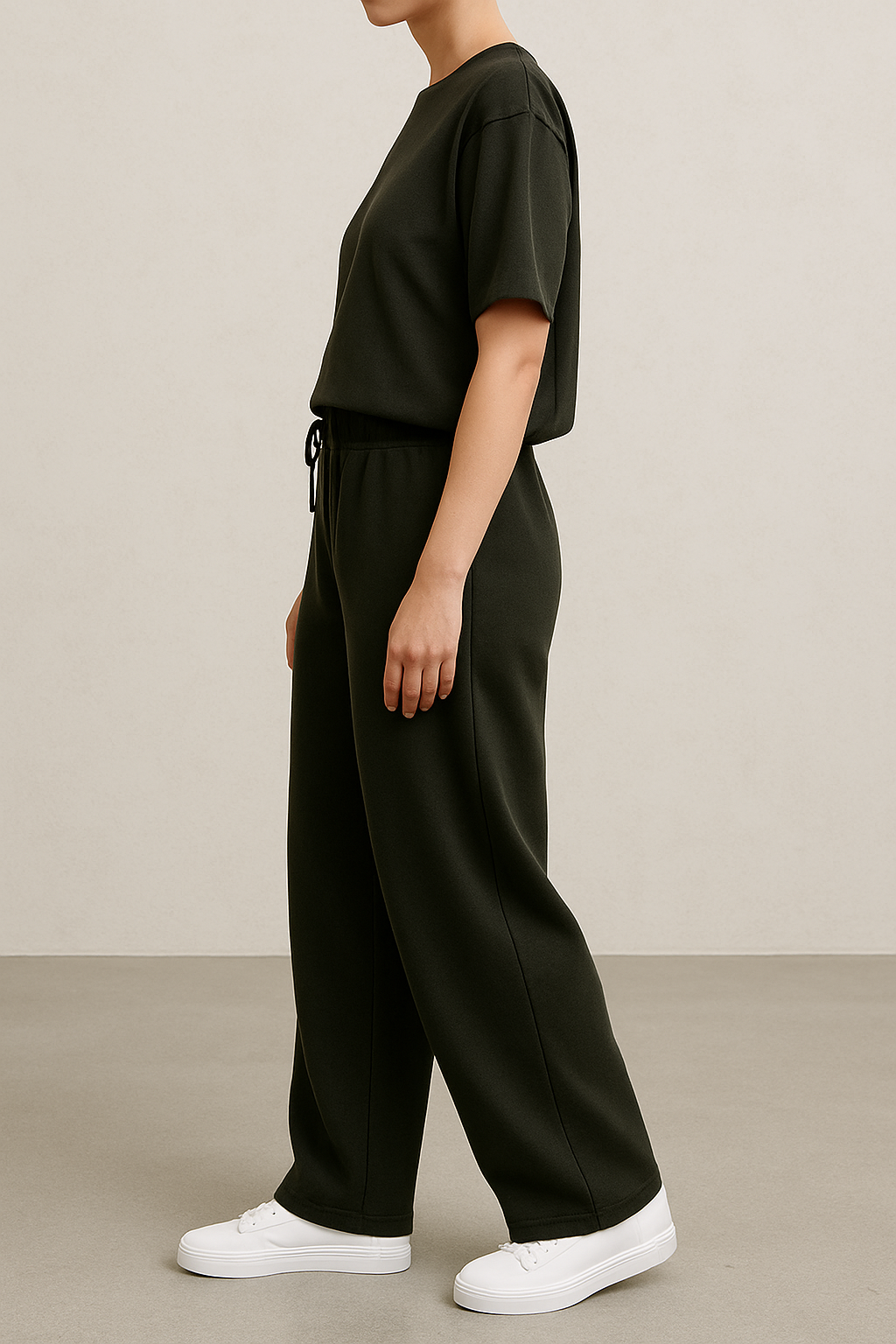 Unisex baggy trouser | Black