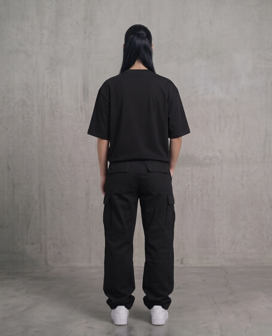 Shadow Flame Oversized Tee