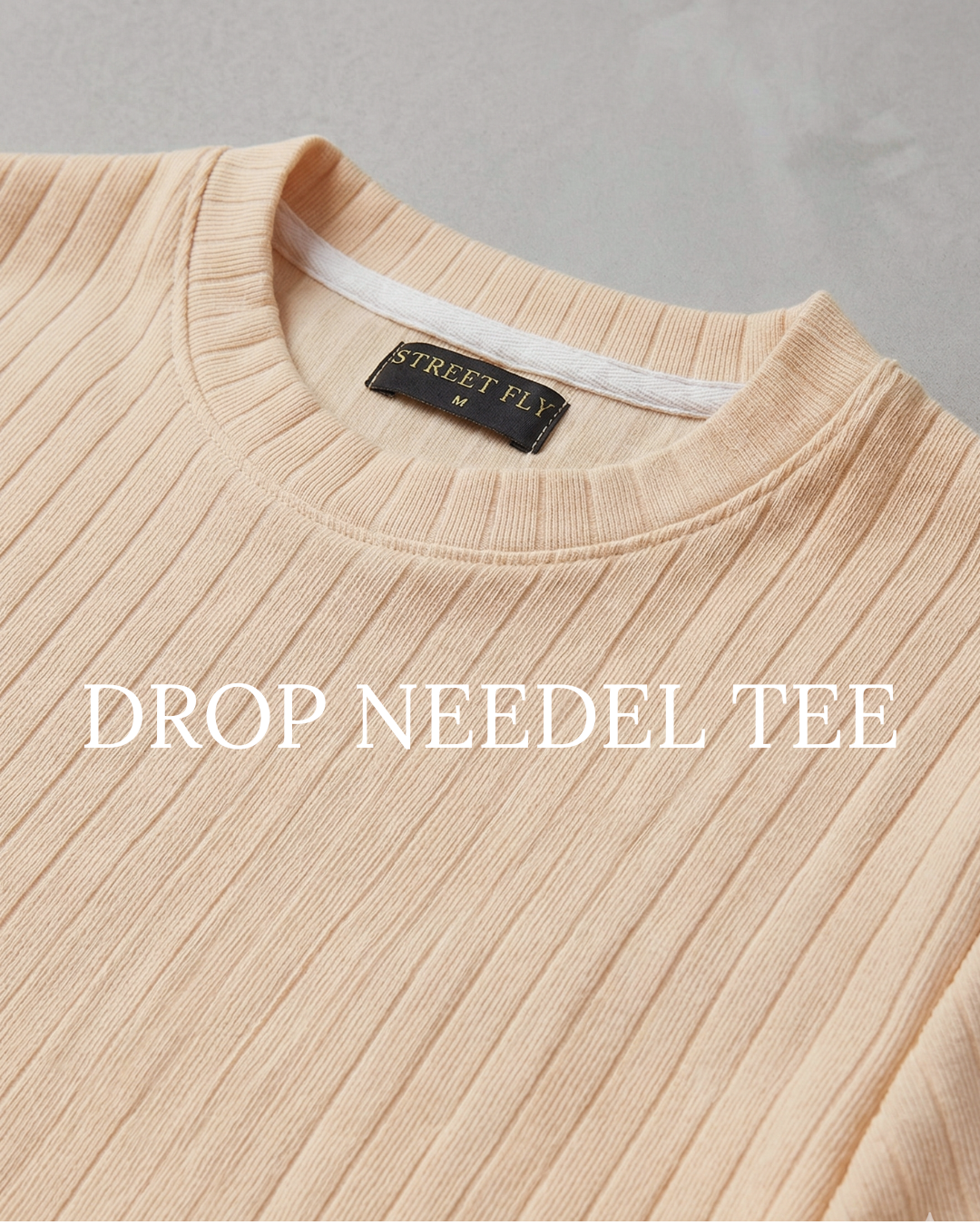 DROP NEEDLE TEE