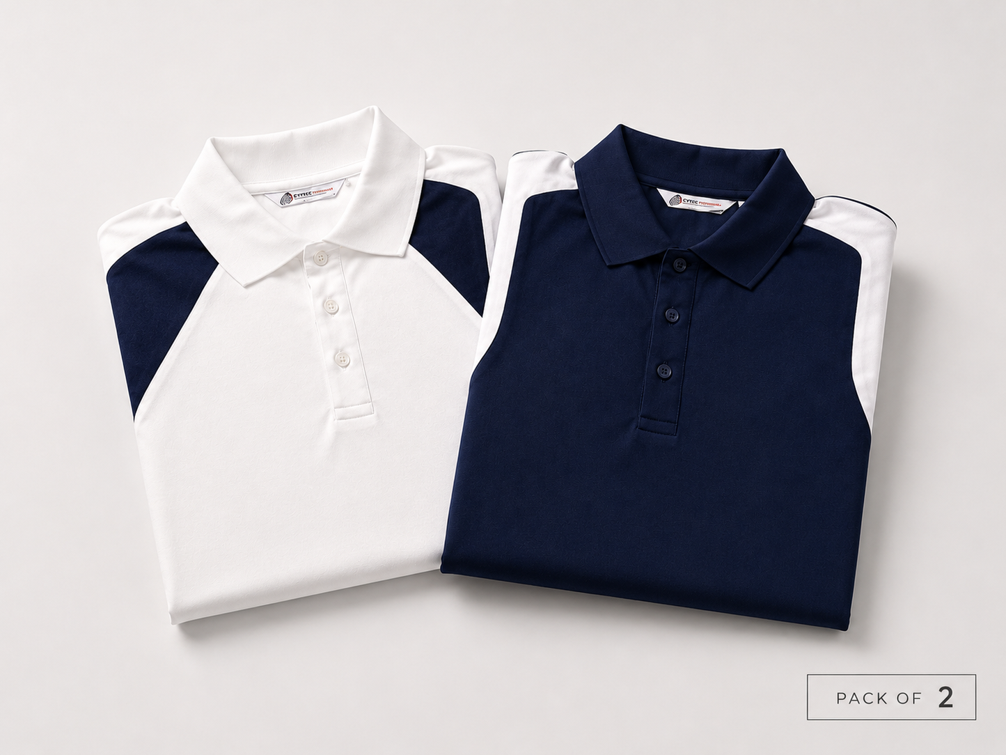 Pack of two polo