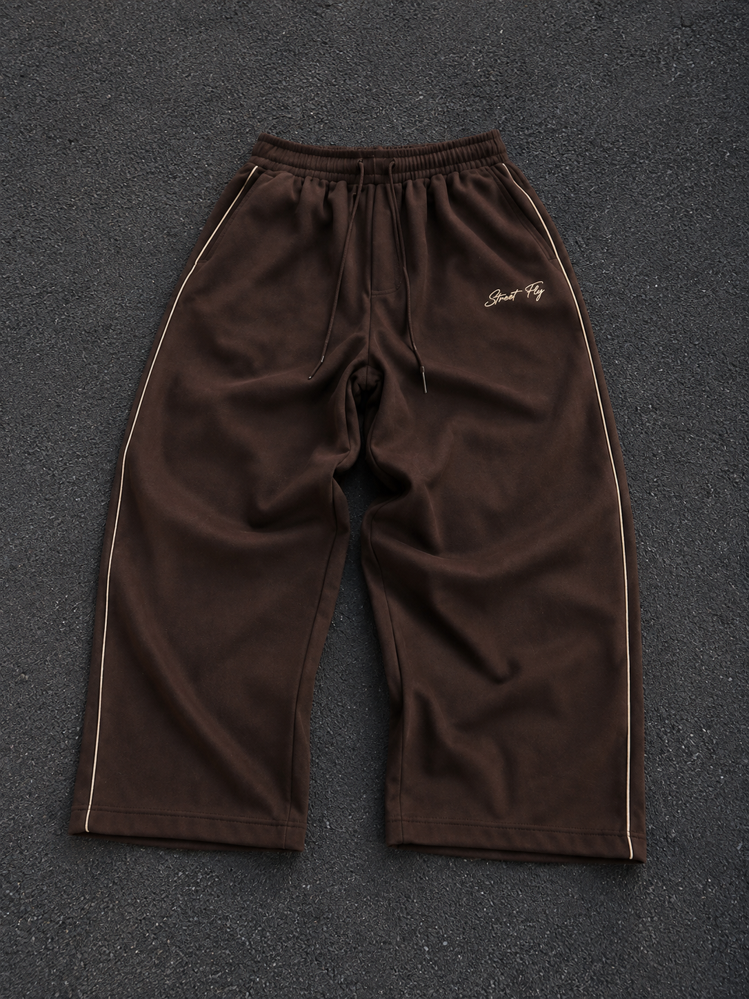 Chocolate brown baggy fit