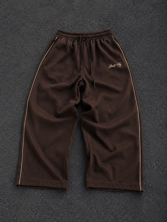 Chocolate brown baggy fit