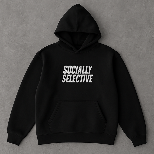 Black oversized - Unisex hoodie