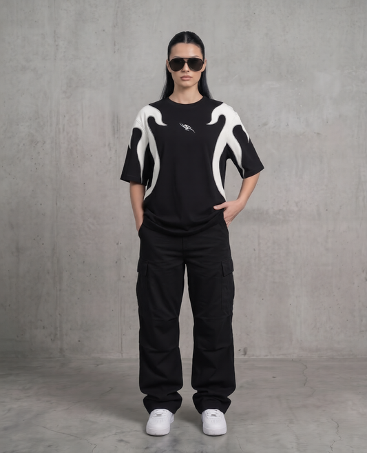 Shadow Flame Oversized Tee