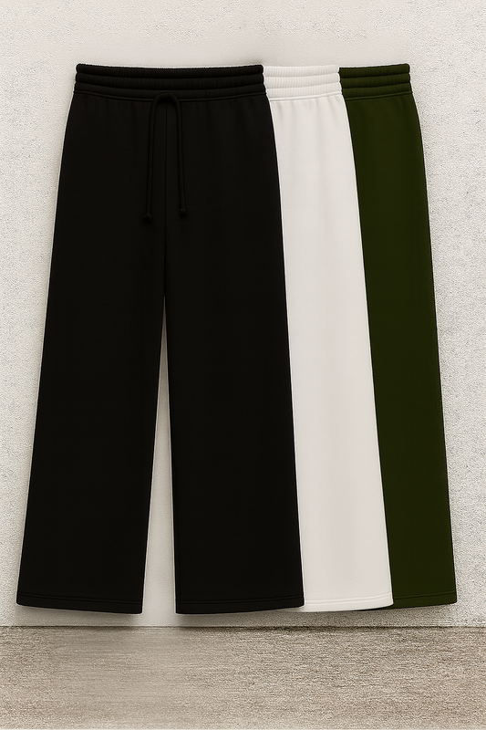 Pack of Three Unisex | Baggy trouser