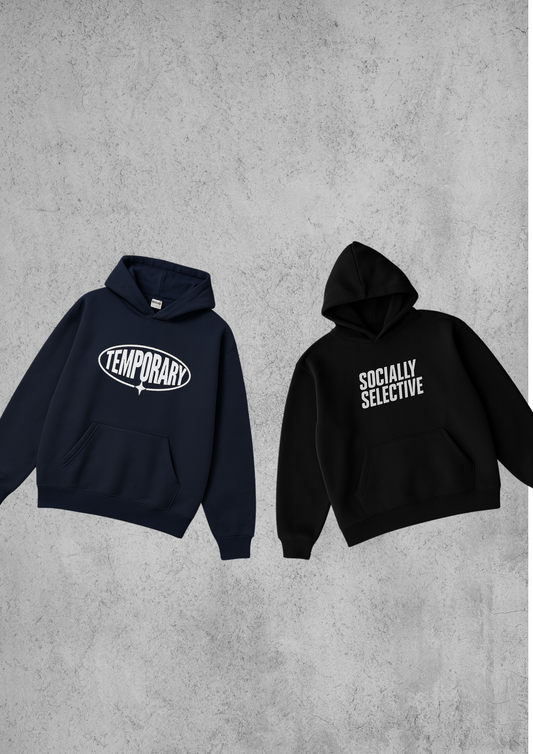 PACK OF TWO OVERSIZED HOODIE