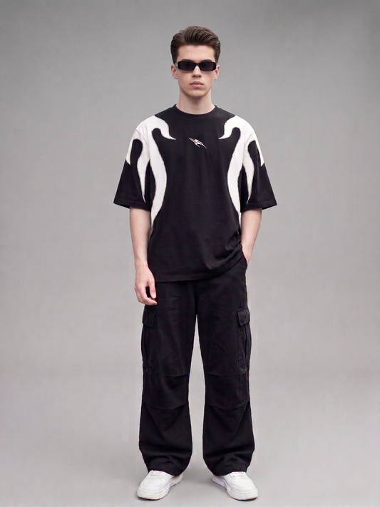 Shadow Flame Oversized Tee